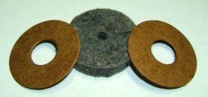 1949-1954 Accelerator Shaft Floor Seal Set