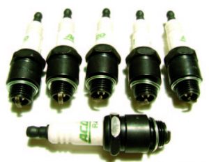 AC Spark Plugs (Set of 6 Resister Plugs)
