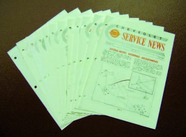1954 Service Bulletins