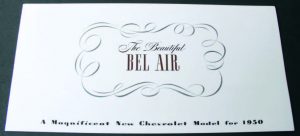 Beautiful BelAir Brochure