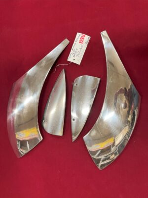 1953-1954 4 Door Gravel Shields (Polished, Set of 4)