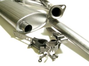Complete Exhaust System for 1950-52 with Powerglide Transmission (235 engine) except Convertible