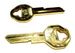 1949-54 Key Blank – Secondary Key Round Shaped