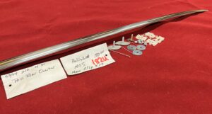 1953-1954 210 4 Door Passenger's Side Rear Quarter Molding (N.O.S.)