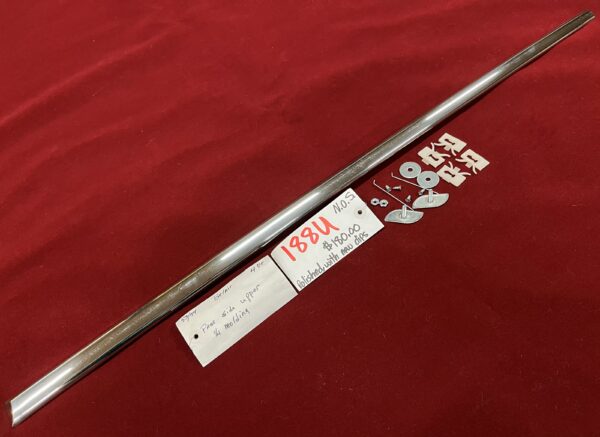 1953-1954 BelAir 4 Door Passenger's Side Upper Quarter Molding (N.O.S.) - Image 3