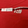 1953-1954 BelAir & 210 4 Door Passenger's Side Rear Door Upper Molding - Image 3