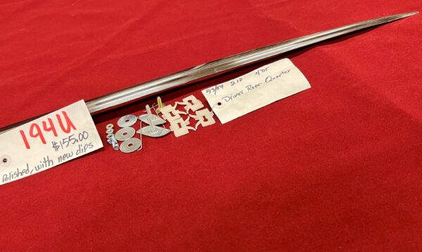 1953-1954 210 4 Door Driver's Side Rear Quarter Molding