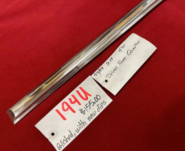 1953-1954 210 4 Door Driver's Side Rear Quarter Molding - Image 4