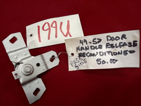 1949-1952 Door Handle Release Passenger's Side - Image 2