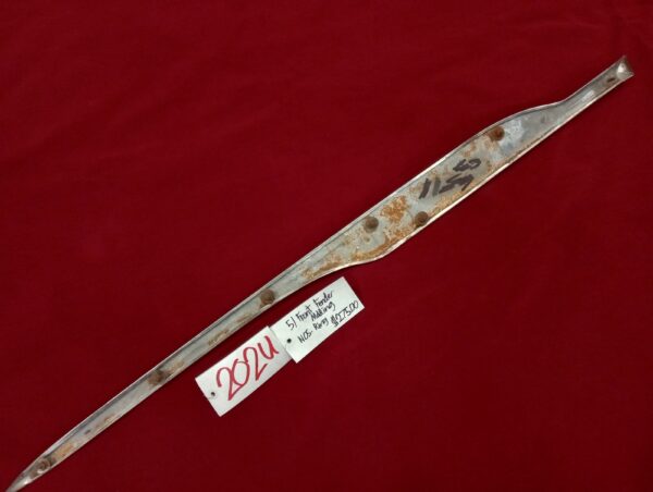 1951 Front Fender Molding (N.O.S.) - Image 2