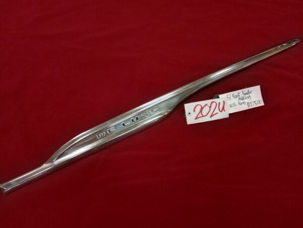1951 Front Fender Molding (N.O.S.)