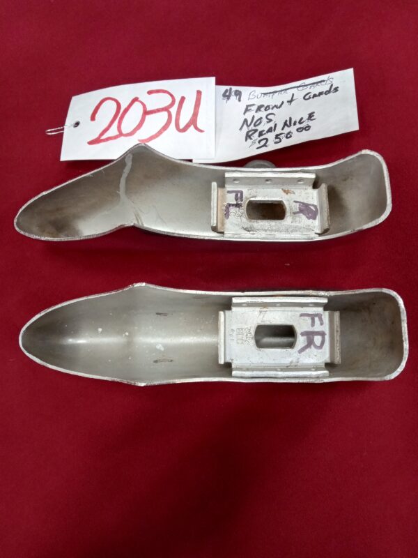 1949 Front Bumper Guards (N.O.S.) - Image 2