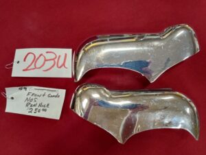 1949 Front Bumper Guards (N.O.S.)