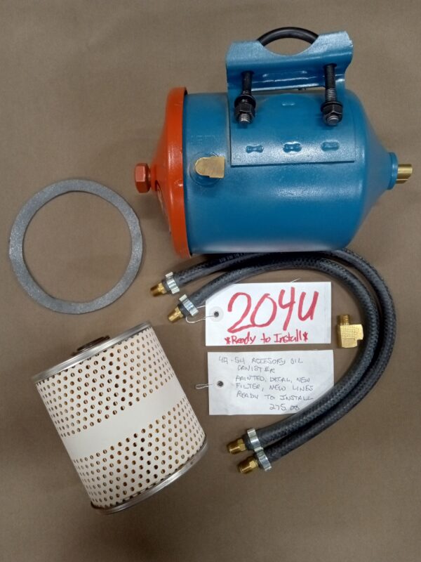 1949-1954 Accessory Oil Canister Kit - Image 2