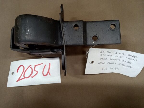 1953-1954 2 or 4 Door - Front Door Lower Hinge - Driver Side - Image 3