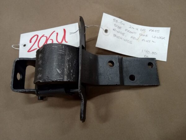 1953-1954 2 or 4 Door - Front Door Lower Hinge - Passenger side - Image 2