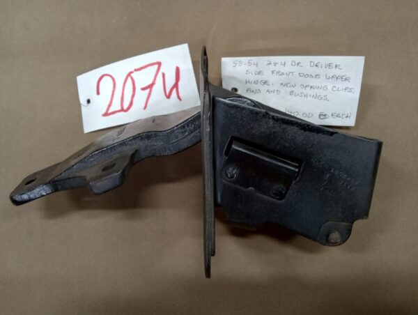 1953-1954 2 or 4 Door - Front Door Upper Hinge - Driver Side - Image 2