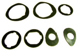 1949-1954 2-DR Sedan Door Handle Lock Pads