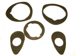 1949-1954 4-DR Sedan Door Handle Lock Pads