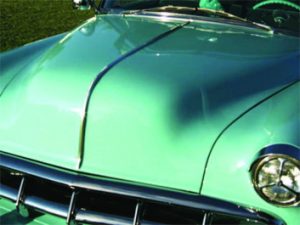 1953-1954 Bull Nose Hood Strip