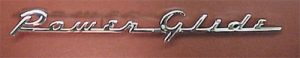 1954 Chevrolet Powerglide Trunk Script