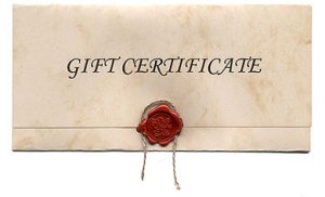 NCA Gift Certificate