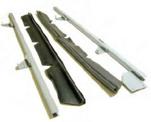 1953-1954 2 Door Sedan Rear Glass Track, Passenger's Side