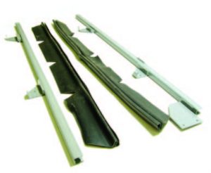 1949-1952 4 Door Fleetline/Styleline Front Door Glass Track, Passenger's Side
