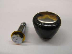 1950 Gray Window Crank Knob