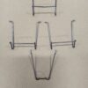 1954 Headlight Rim Clips