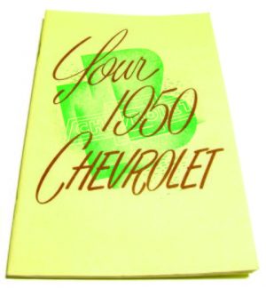 1950 Chevy Owners Manual