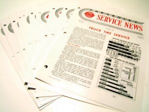 1950 Chevy Service Bulletin