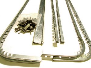 1953-1954 2-Door Hardtop or Convertible Metal Door Edge Strip Kit