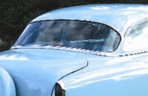 1953-1954 210 and BelAir Series, 2 & 4 Door Sedan Back Glass – Clear