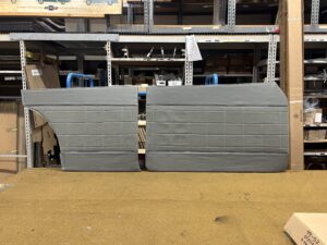 1949-1952 2 Door Styleline Door Panel Set - Gray