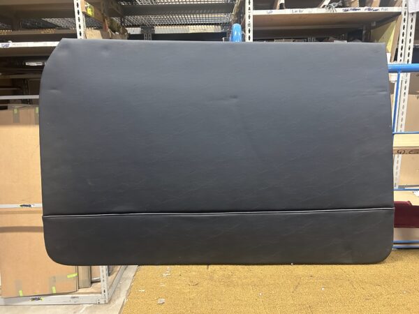 1953-1954 2 Door Leatherette Door Panel Set - Black - Image 2