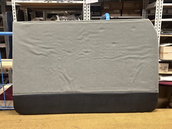 1953-1954 2 Door Panel Set - Gray Cloth/Black Vinyl - Image 2