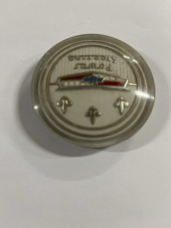 1954 Chevrolet Power Steering Horn Button ALL ORIGINAL (#1) - Image 2