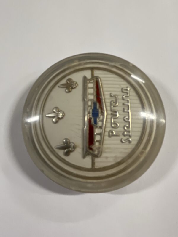 1954 Chevrolet Power Steering Horn Button ALL ORIGINAL (#1) - Image 3