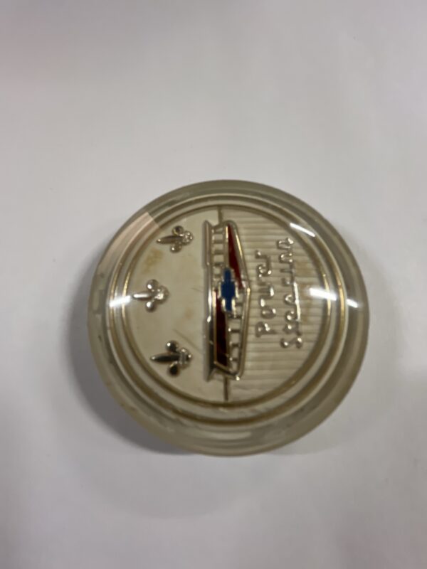 1954 Chevrolet Power Steering Horn Button ALL ORIGINAL (#2) - Image 4
