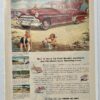 1952 Red Chevrolet Deluxe Beach Day Magazine Advertisement - Image 2