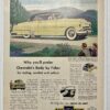 1952 Yellow Chevrolet Deluxe Mountain Estate Magazine Advertisement