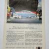 1953 Blue Chevrolet Bel Air 4 Door Sedan Loading Dock Scene Magazine Advertisement