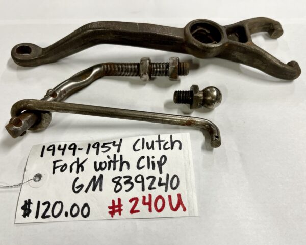 1949-1954 Clutch Fork with Clip GM Part 839240 - Image 2